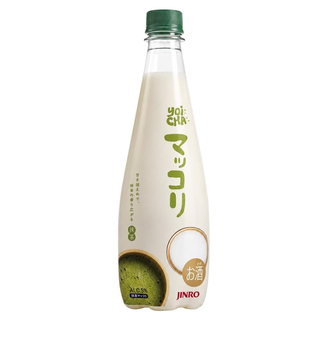 [眞露] JINRO YOICHA マッコリ 抹茶 / 650ml 抹茶味 韓国酒 にごり酒 抹茶風味 甘さ控えめ 低アルコール 乳酸菌を育てる まっこり