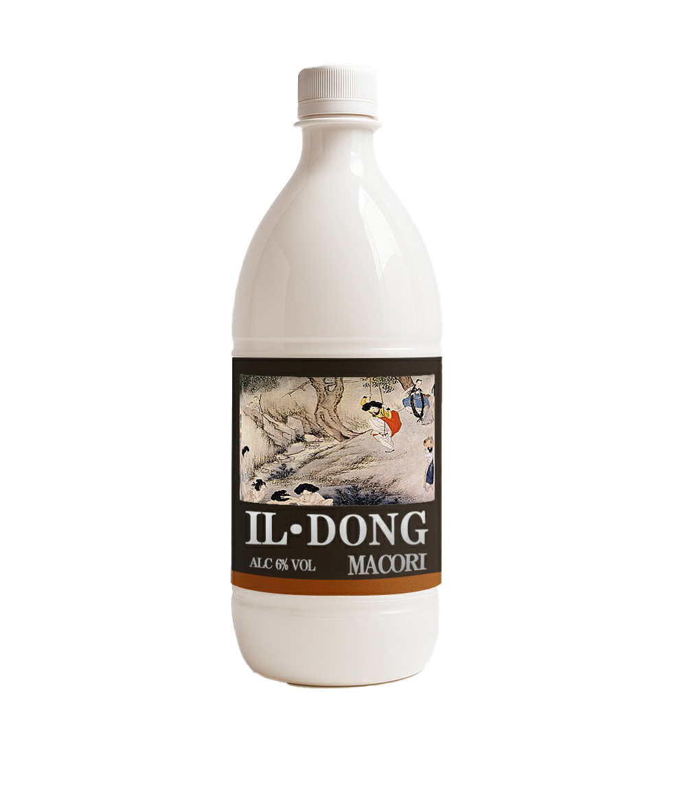 一東] 黒豆 マッコリ 3本セット / 1000ml×3個 6度 イルドン マッコリ