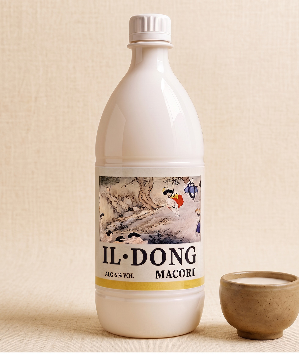 [一東] 米 マッコリ / 1000ml 6度 イルドン 米マッコリ 抱川 ポチョン 韓国酒 にごり酒 低アルコール まろやかなコクときれいな後味 乳酸菌 まっこり