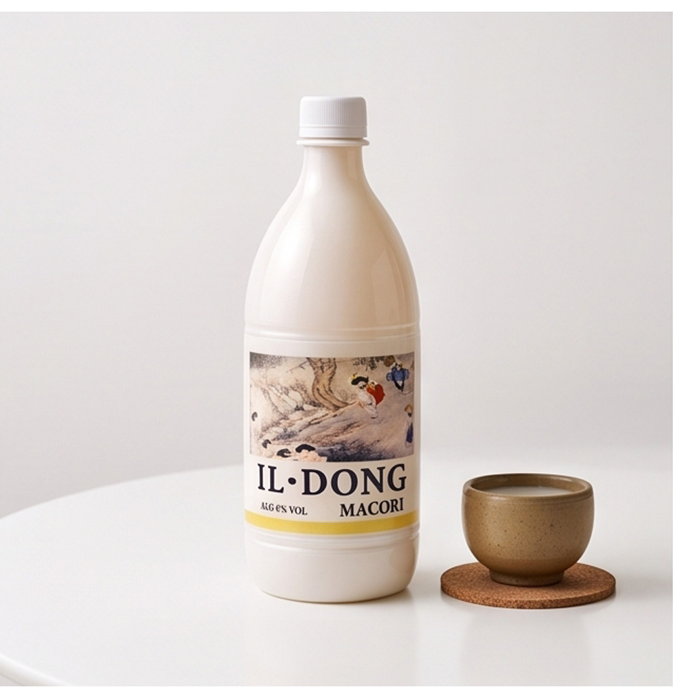 [一東] 米 マッコリ / 1000ml 6度 イルドン 米マッコリ 抱川 ポチョン 韓国酒 にごり酒 低アルコール まろやかなコクときれいな後味 乳酸菌 まっこり