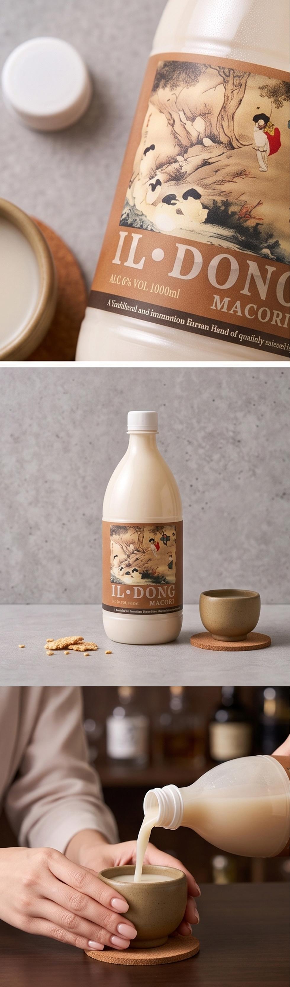 [一東] おこげ マッコリ / 1000ml 6度 イルドン おこげマッコリ ヌルンジ ポチョン 韓国酒 にごり酒 低アルコール 香ばしさ 乳酸菌 まっこり