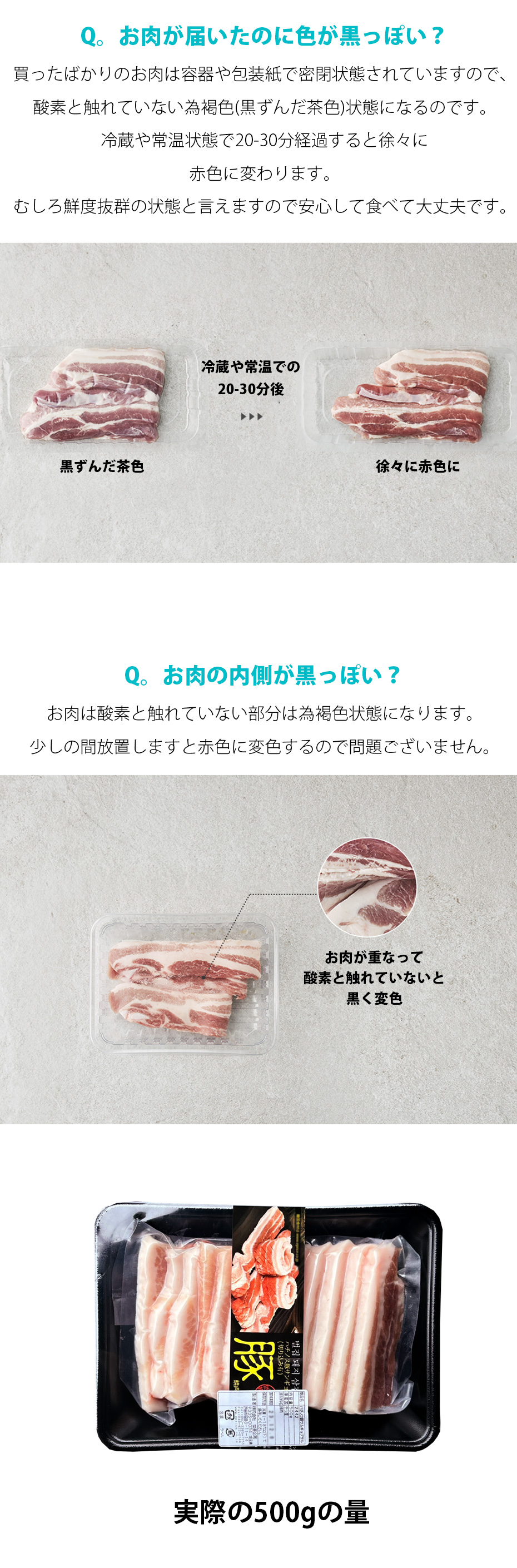蜂の巣 サムギョプサル 豚バラ（切り込み有） 約500g