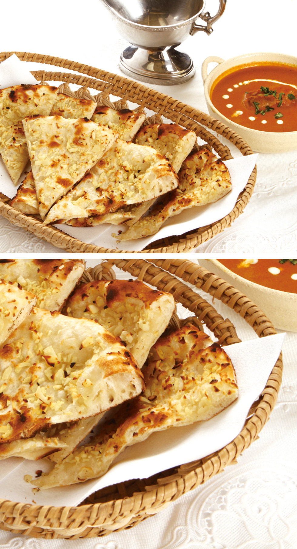 ガーリックナン インド ネパールナン / 160g～170g(1人前・１枚) Nan ネパール料理 インドカレー お取り寄せグルメ 料理店の味（冷凍）