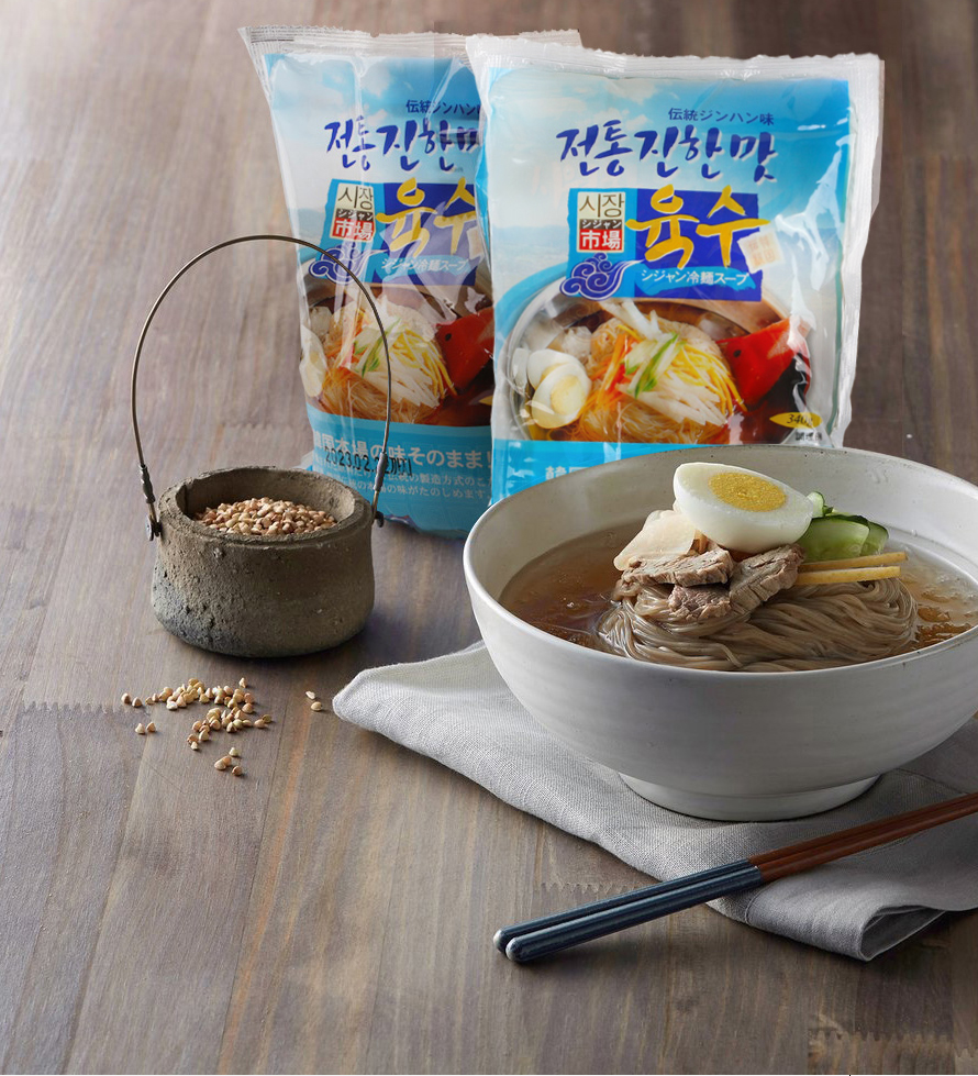 [市場]ジンハン冷麺スープ340g/韓国商品 韓国食材 韓国冷麺 韓国スープ