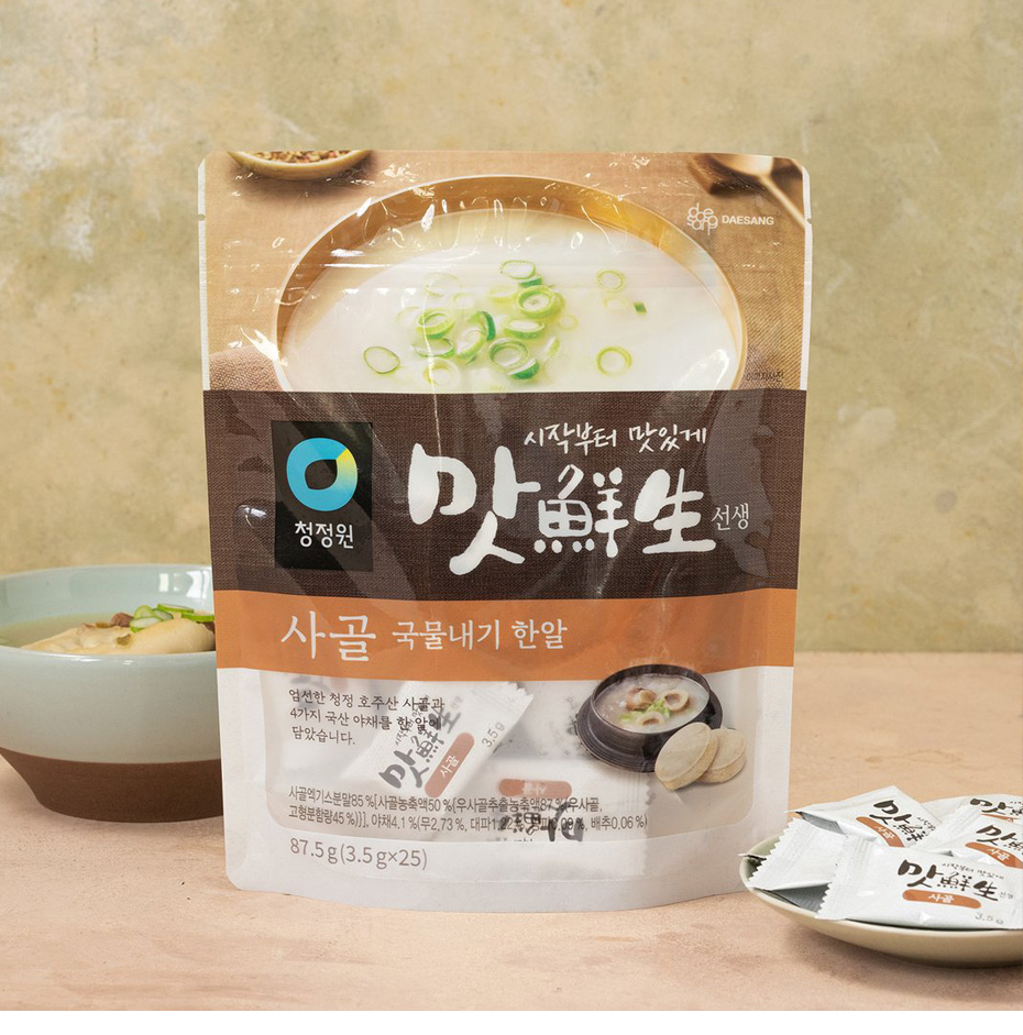 [清浄園]マッ鮮生牛骨だしタブレット87.5g (3.5g×25個)/牛骨ダシダ