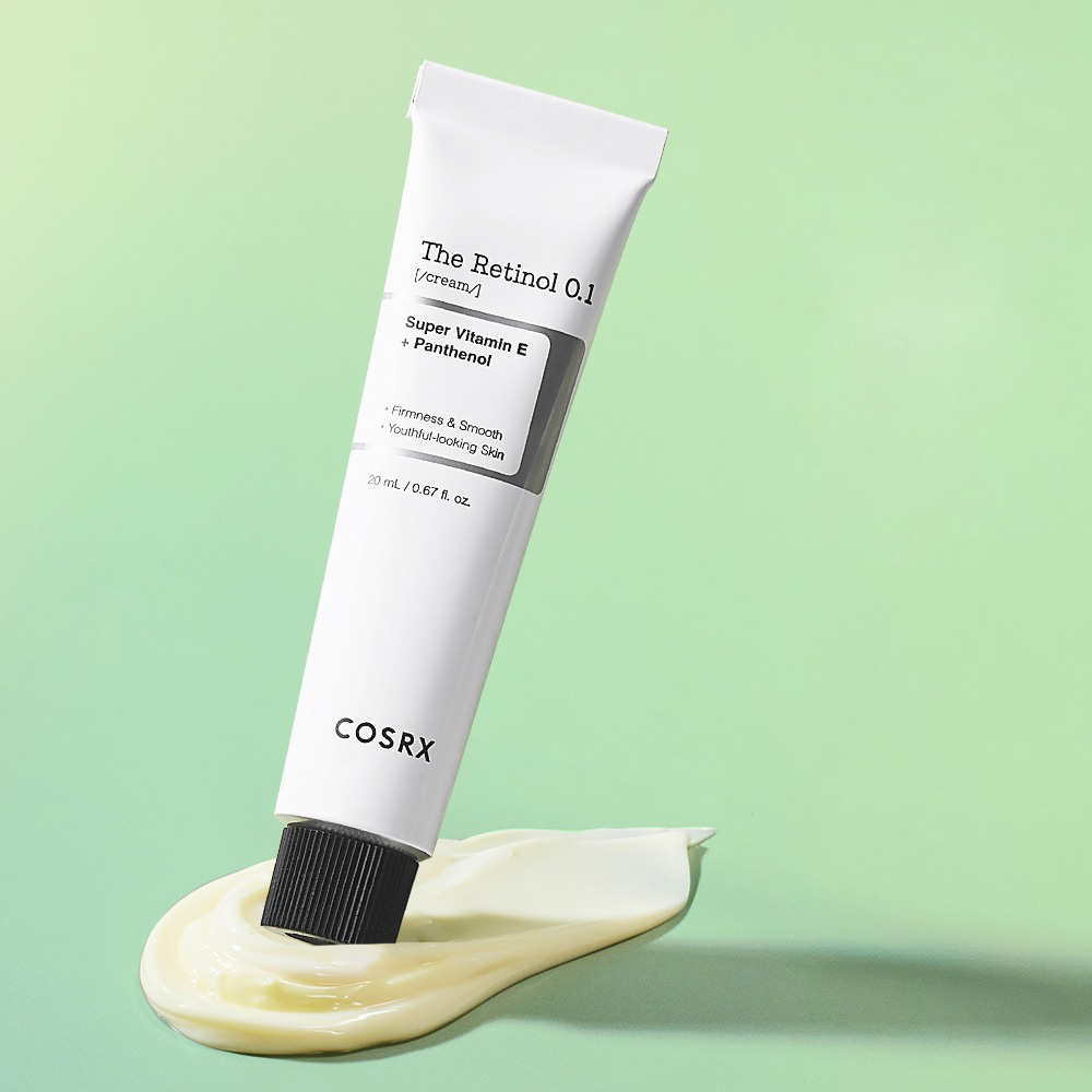 [COSRX] RX ザ レチノール 0.1 クリーム / 20ml ピュアレチノール エイジングケア フェイスクリーム ハリ ツヤ 韓国コスメ