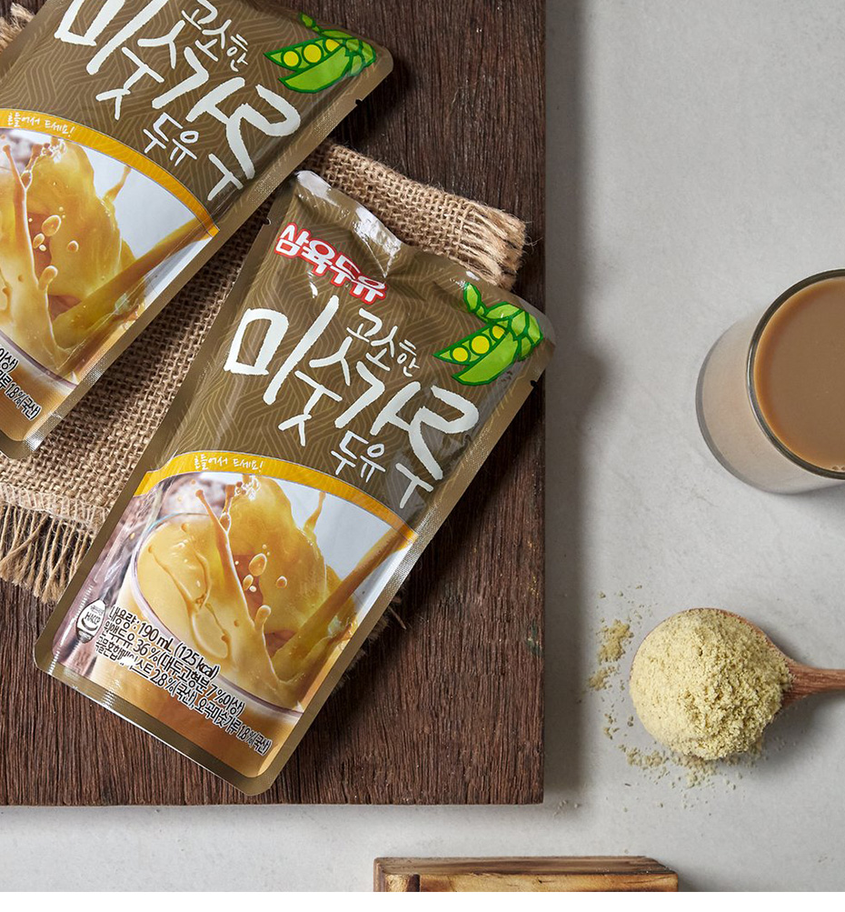 三育] サンユク ミスカル豆乳 / 190ml 健康飲料 韓国飲料 韓国飲み物