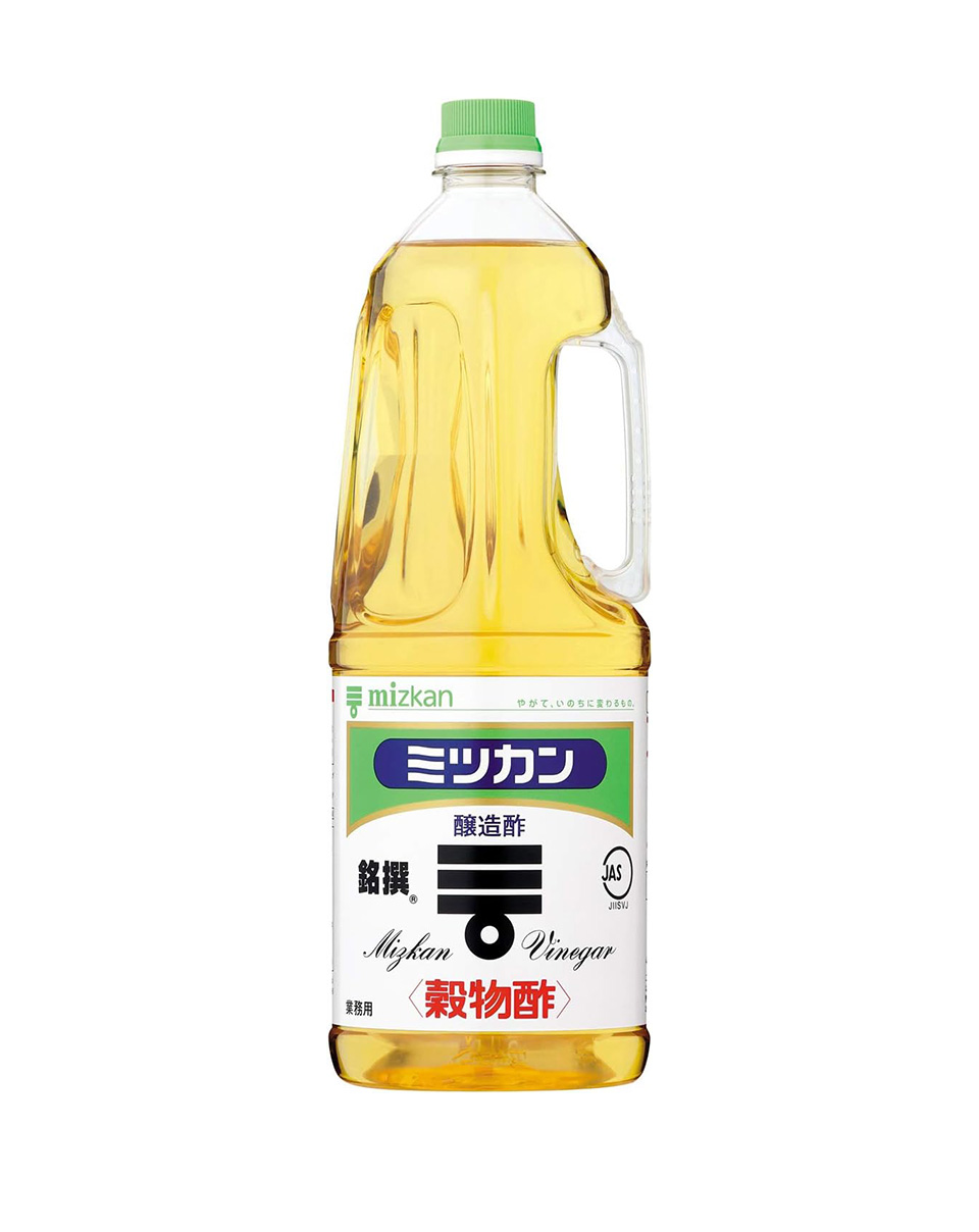 [ミツカン] 穀物酢 銘撰  / 1.8L ペットボトル 酸味 業務用 調味料 お酢