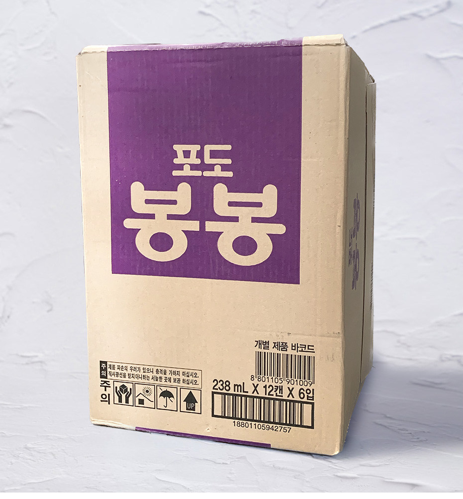 ヘテ ぶどうボンボンジュース 238ml 大容量