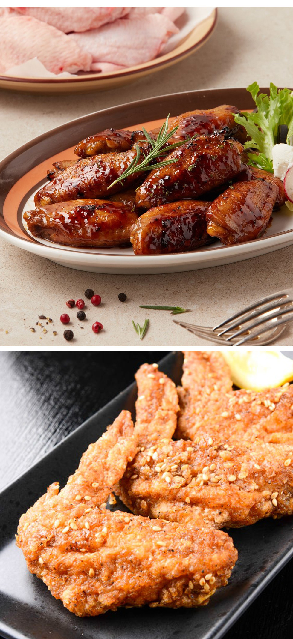 [鶏肉] 手羽先 てばさき / 2kg 鶏肉 外国産 お肉 若鶏の手羽先 業務用（冷凍）