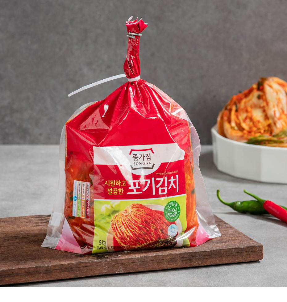 宗家]白菜キムチ ポギキムチ/ 5kg チョンガ 白菜キムチ 韓国キムチ