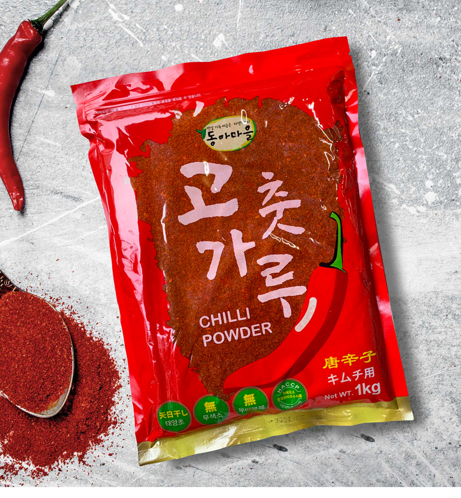 ドンア町 唐辛子粉 キムチ用 1kg