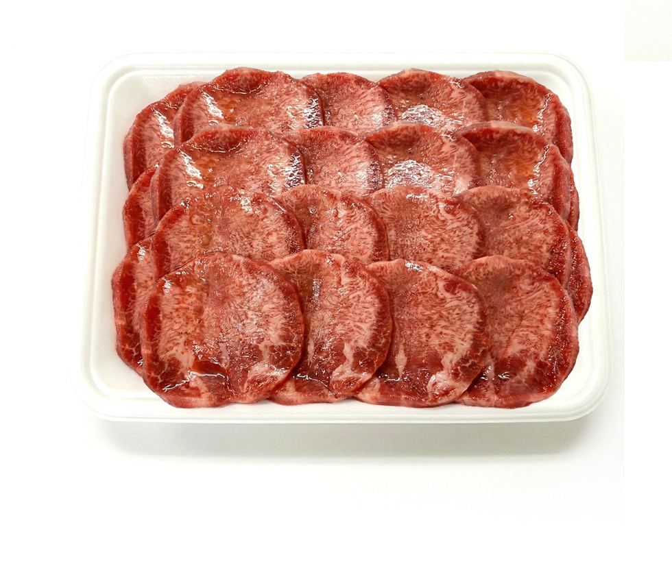 [牛肉] 牛タン スライス 3mm  / 約500g お肉 薄くてあっさり たん 牛たん BBQ 焼肉 しゃぶしゃぶ 煮込（冷凍）