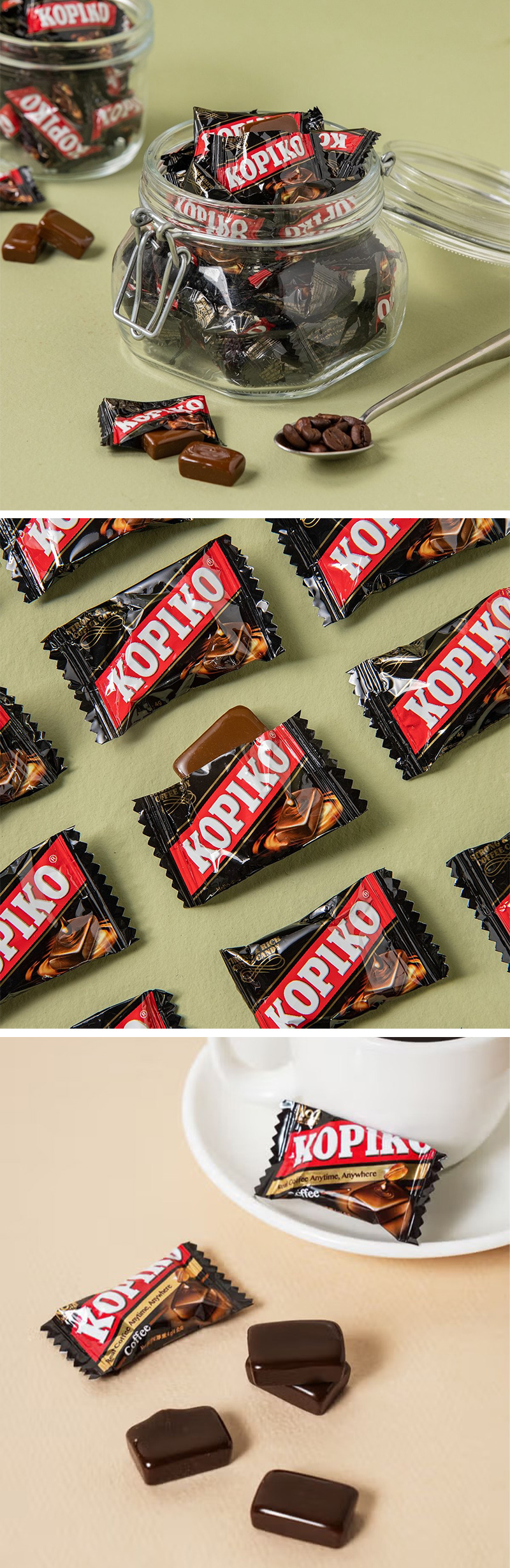 [KOPIKO] コピココーヒーキャンディ / 120g コピコ ブリスターパック カフェイン飴 コーヒー飴 あめ キャンディ