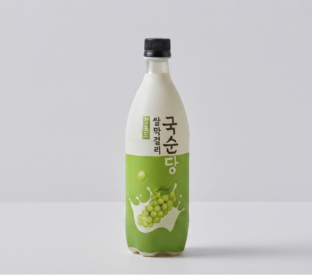 [麹醇堂] 米マッコリ 飲み比べセット 4本セット / 750ml×４本 各1本 大満足の4フレーバー もも バナナ マスカット 米 まろやかな まっこり 韓国お酒 グッスンダン