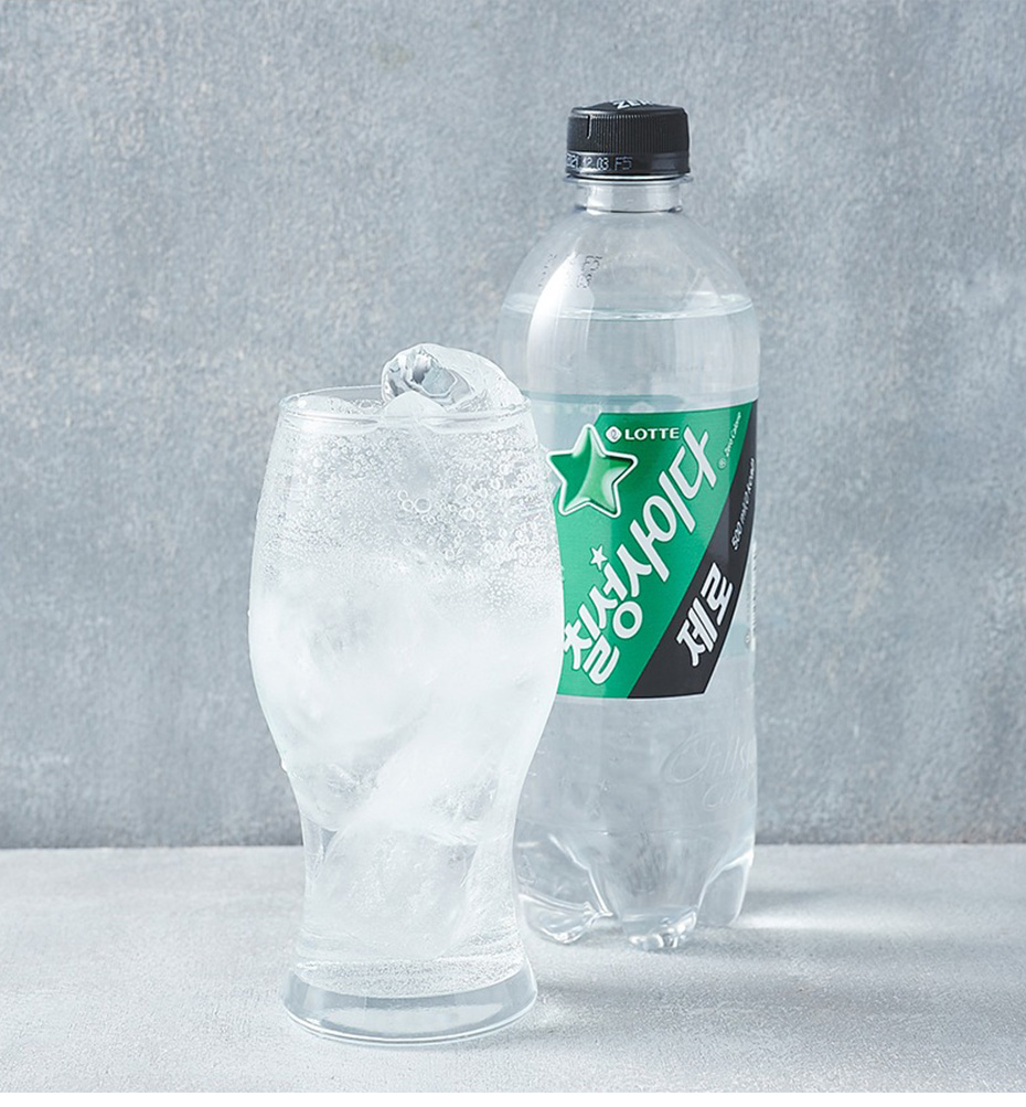 ロッテ 七星サイダーZERO 500ml×1PET
