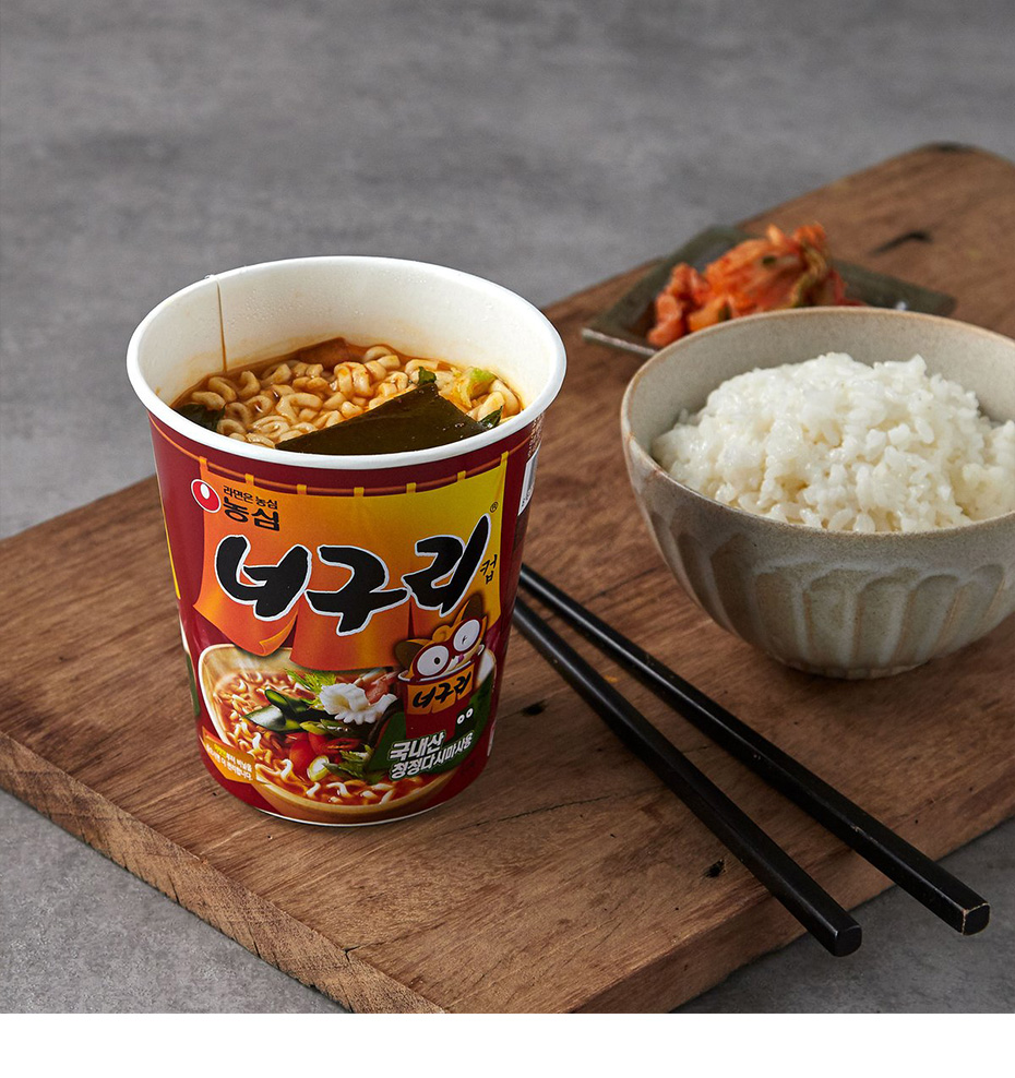 農心] ノグリ カップ麺 / 62g (小カップ) カップラーメン うどん