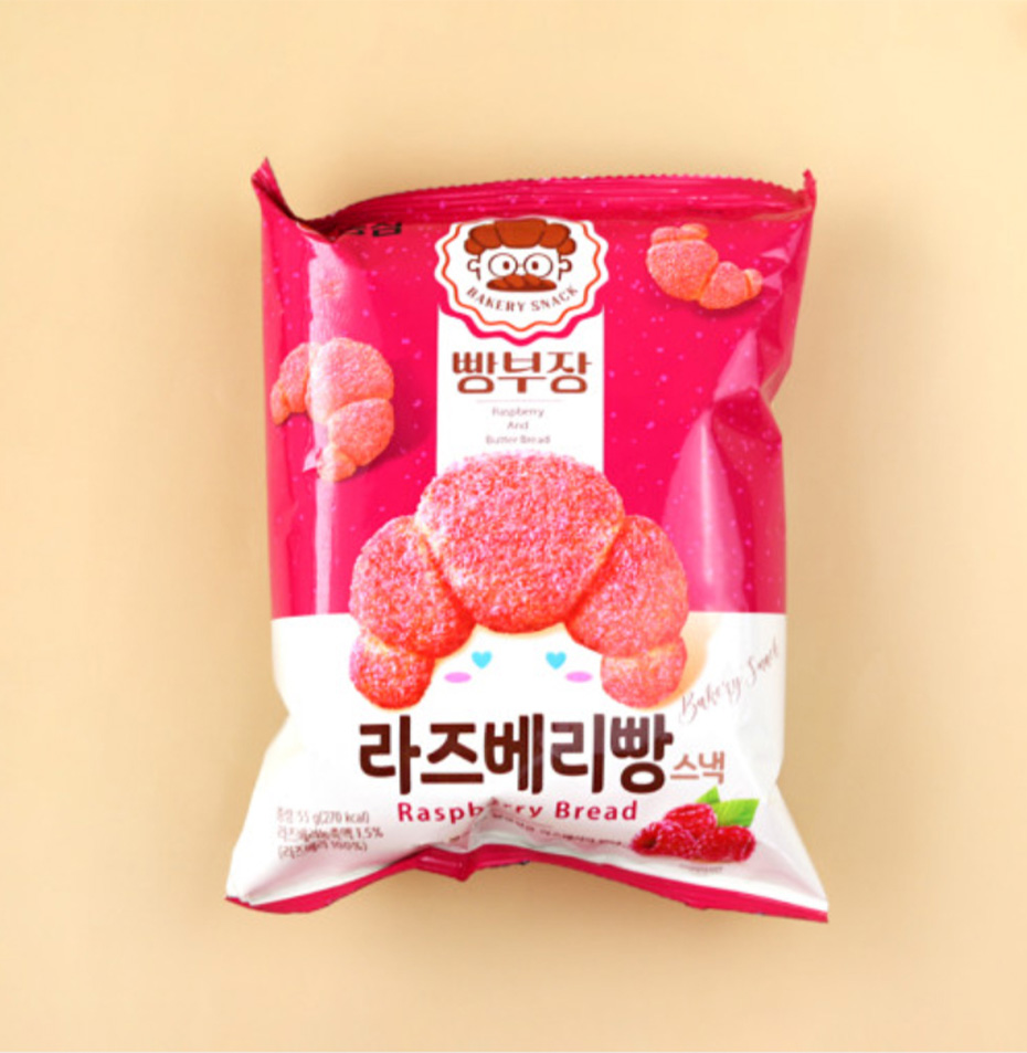 農心 パン部長 ラズベリー /55g 韓国お菓子