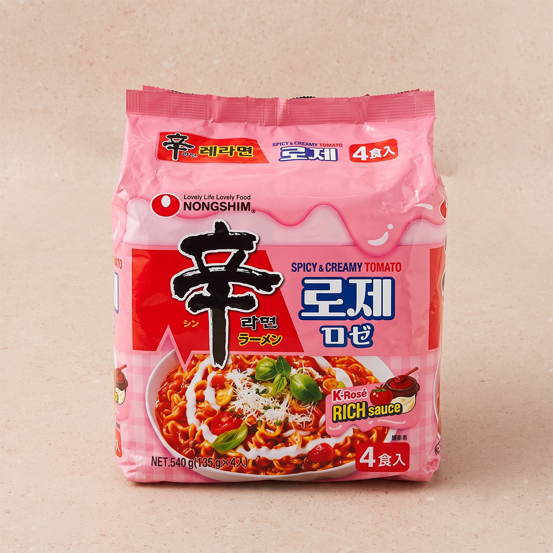 農心] 辛ラーメン 箱売り(32袋) / BOX(137g×32食入) 濃厚なクリーム