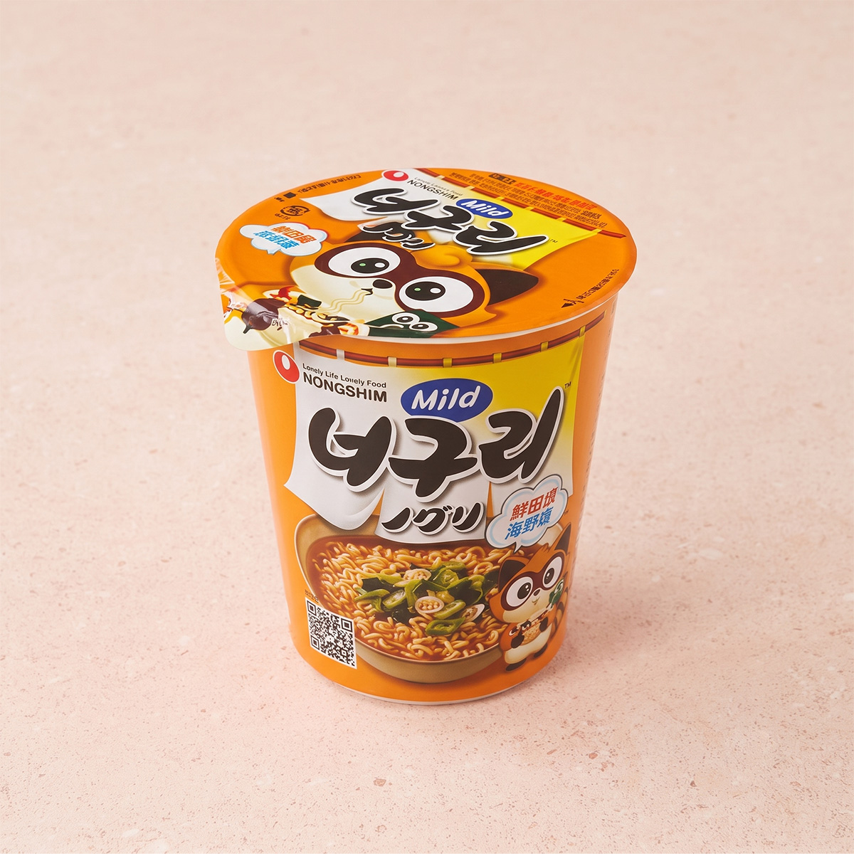 [農心] ノグリ マイルド カップ麺 / 63g (小カップ)  カップラーメン 小辛 マイルド味 うどん ノンシム 韓国カップ麺