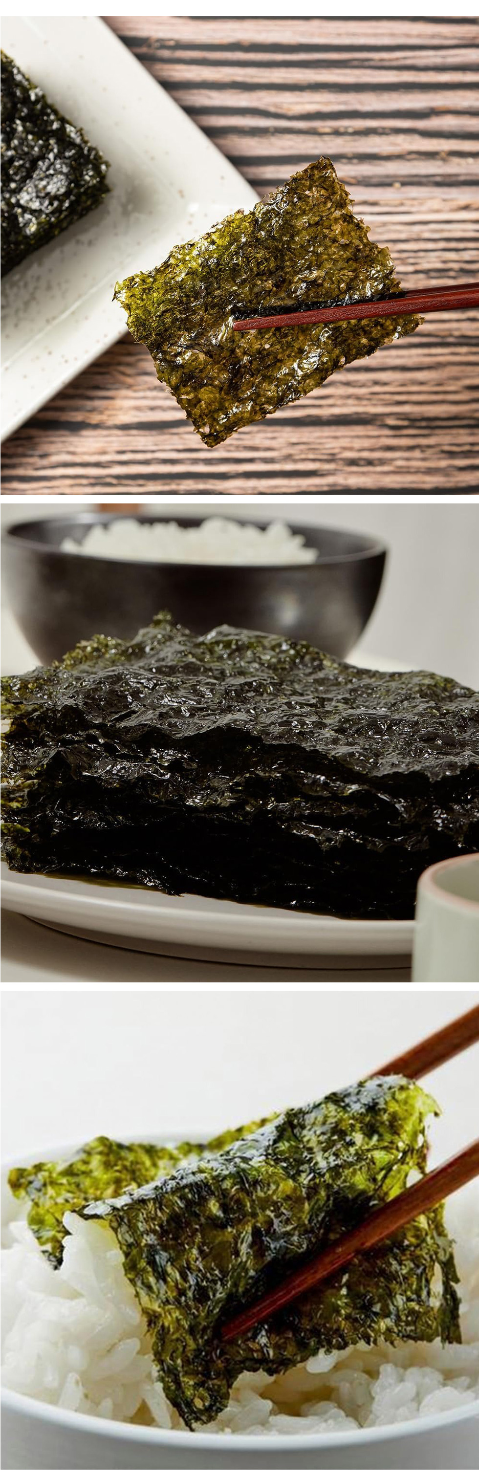 [オリオンジャコー] どっさり韓国のり てりやき味 100枚 / 8切×100枚 元祖どっさり韓国のり おつまみ 海苔