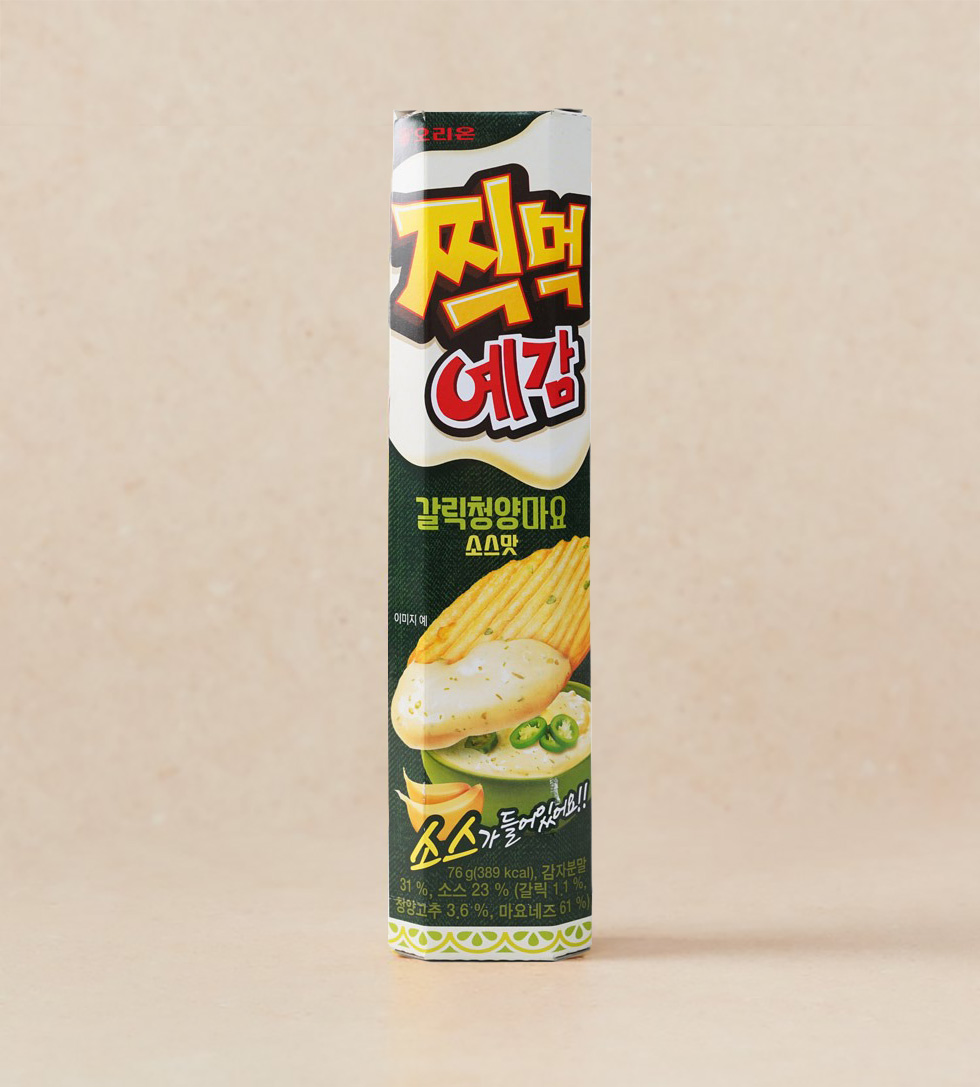 [オリオン] ORION イェガム ソース付き 選べる6個セット  / 76g×6個  チポトレマヨ ガーリック味 ディップソース 青唐辛子マヨソース付き 韓国お菓子 スナック ノンフライ