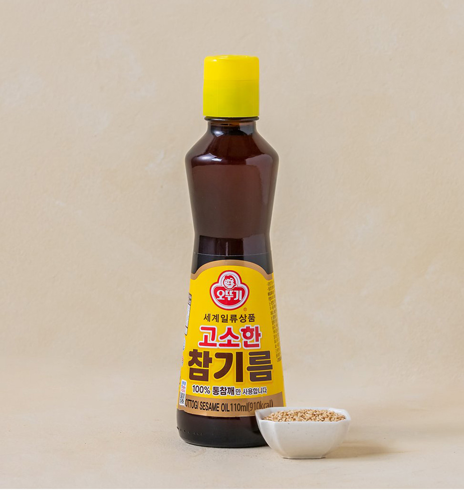 オットギ] ごま油 4本セット / 110ml×4本 韓国調味料 調味料 韓国