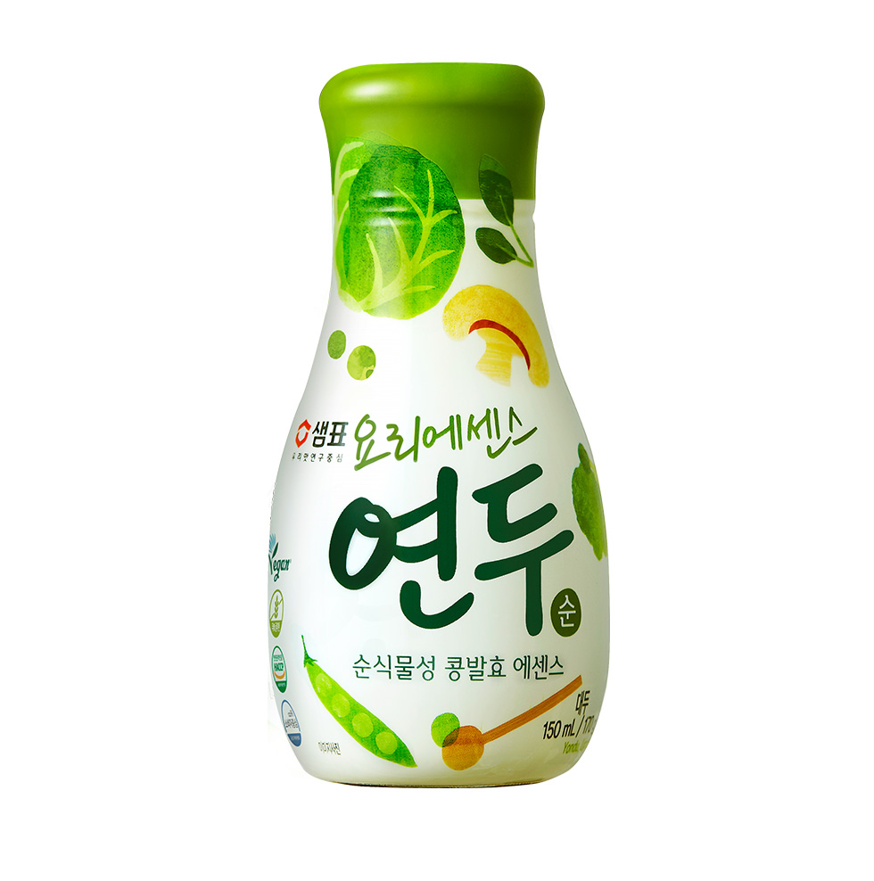 [センピョ] ヨンドゥ 純 マイルド味 / 150ml(小) 万能 液体調味料 純植物性 大豆発酵エッセンス 料理エッセンス 調味料 韓国料理 韓国調味料