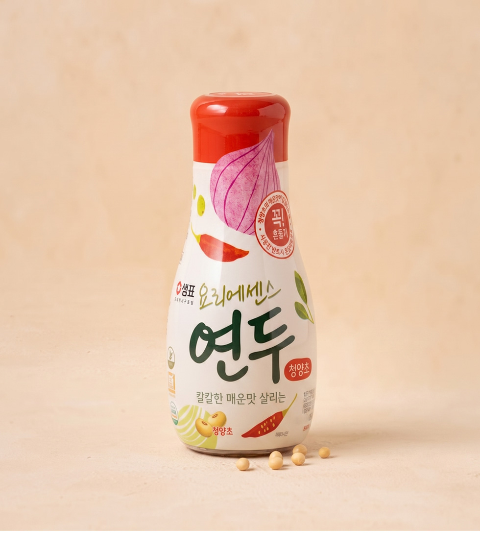[センピョ] ヨンドゥ スパイシー 青陽草 / 150ml(小) 万能 液体調味料 純植物性 大豆発酵エッセンス 料理エッセンス 調味料 韓国料理 韓国調味料