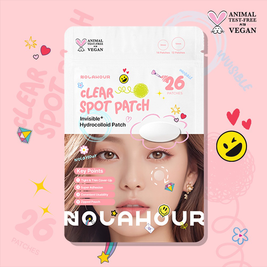  [NOLAHOUR] 26枚入り / クリアスポットパッチ CLEAR SPOT PATCH にきびパッチ